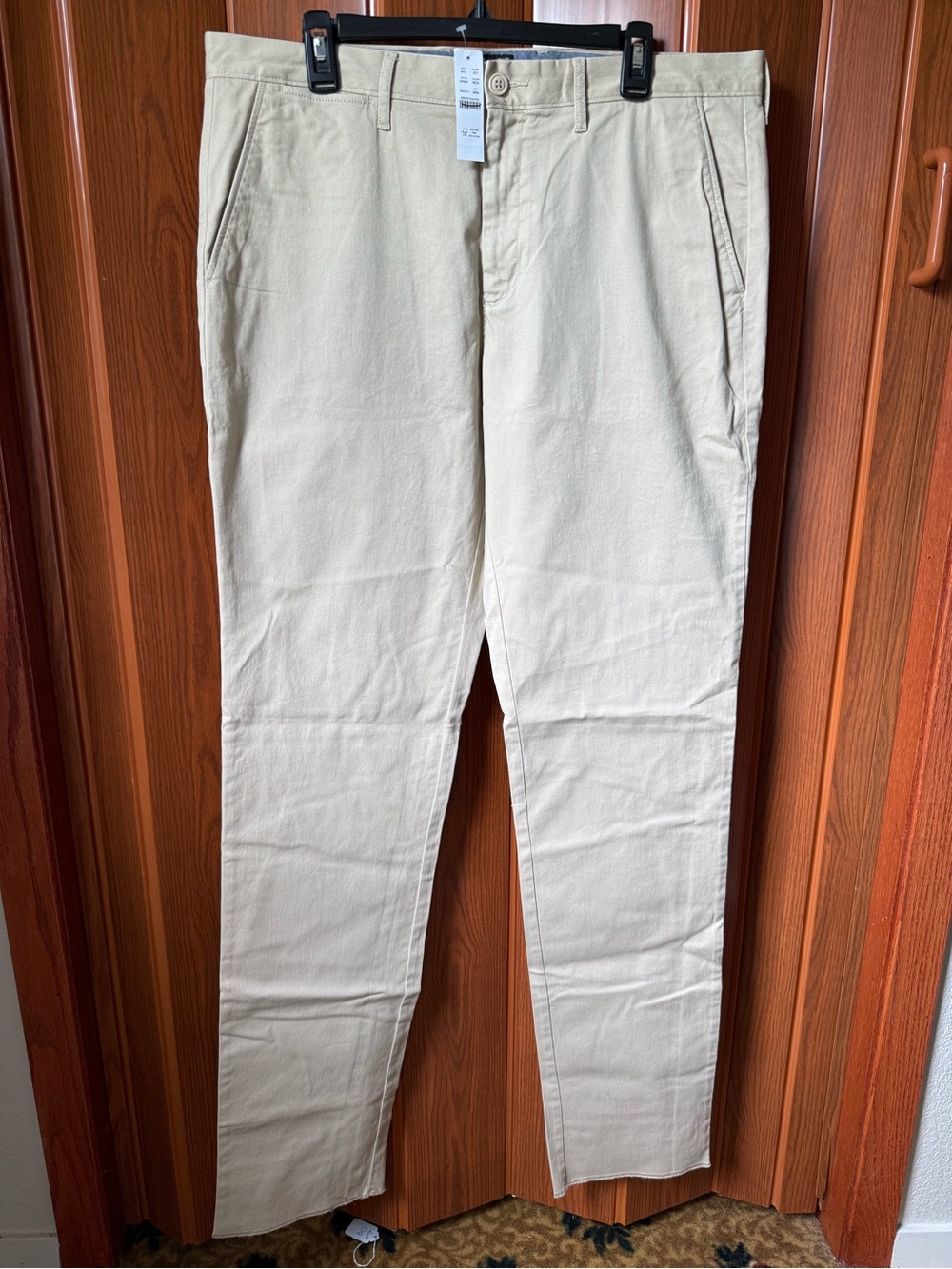 J. Crew Men's Chinos in Light Beige